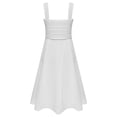 thumbnail image 2 of Manyakai Kids Flower Girl Wedding Dresses Sleveless Pageant Party Gowns A-Line Swing Summer Dress Ivory 12, 2 of 5