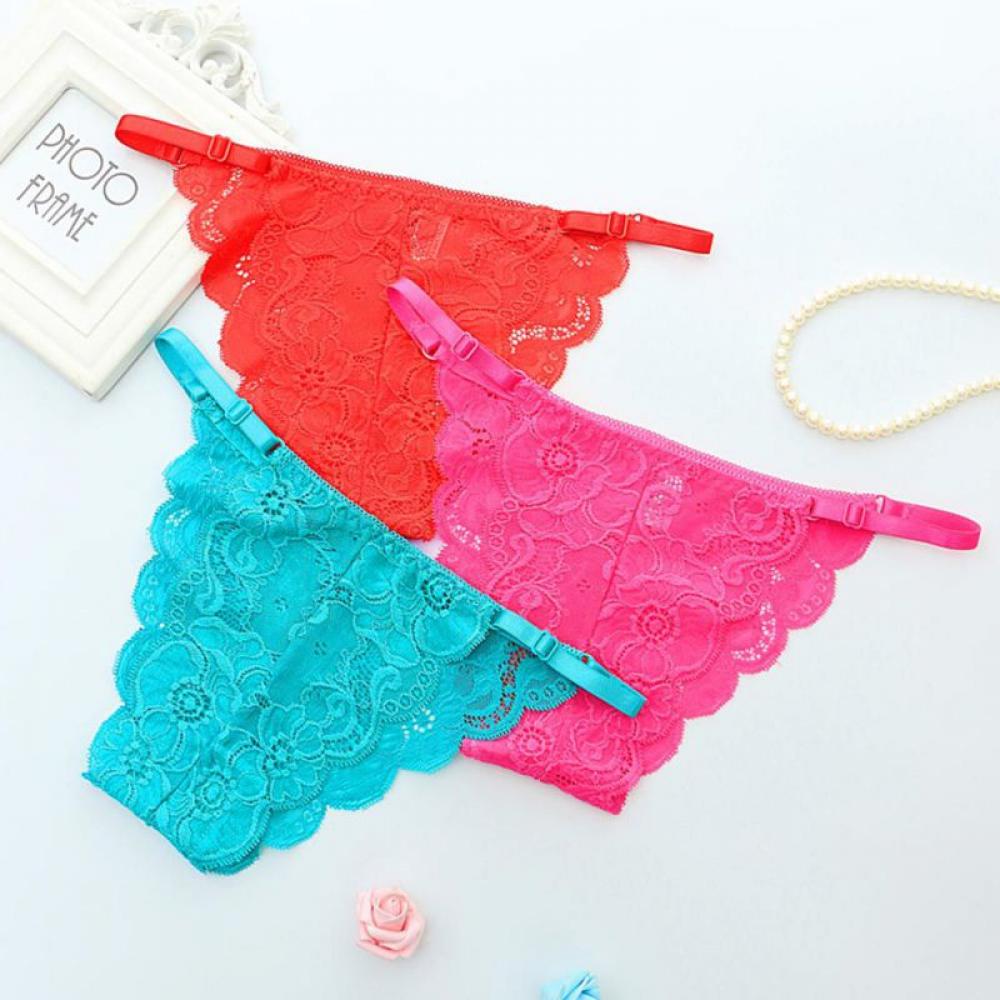 US$12.02-Summer Thin Seamless Panties G String For Girl New Style