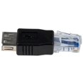 thumbnail image 2 of Female USB A to Male Ethernet RJ45 Plug Adapter, 2 of 4