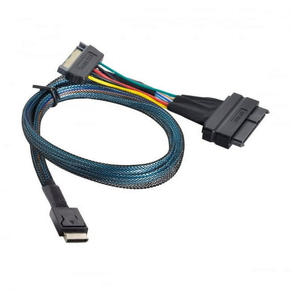 Xiwai Convertor Oculink SFF-8611 to U.2 U.3 SFF-8639 NVME PCIe PCI-Express SSD Cable for Mainboard SSD