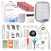 Brother SE2000 Embroidery & Sewing Machine w/ 130 Thread Spools & Accessories