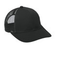 thumbnail image 4 of Port Authority Adult Adjustable Cotton/Polyester Mesh Back Cap Black C911 OSFA, 4 of 4
