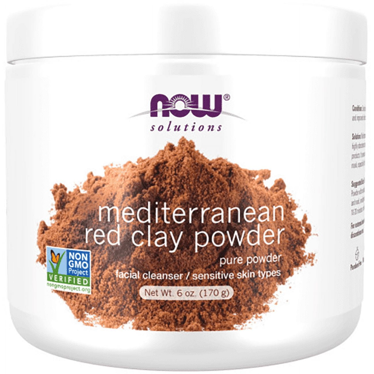 Red Clay Powder Moroccan By Now Foods - 6 Ounces