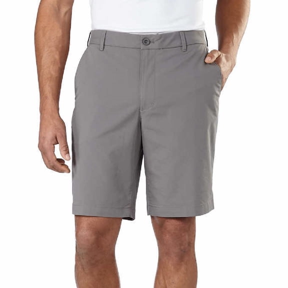 Izod Men's Performance Athletic Short Choose Size & Color 38, Gray