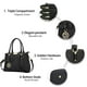 thumbnail image 3 of Monederos y bolsos KKXIU con asa superior y hombros negros, 3 of 7