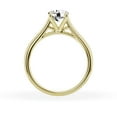 thumbnail image 5 of Unique Moments 1.00 Carat Solitaire 4-Prong Lab Grown Diamond Engagement Ring 14K Yellow Gold, 5 of 6