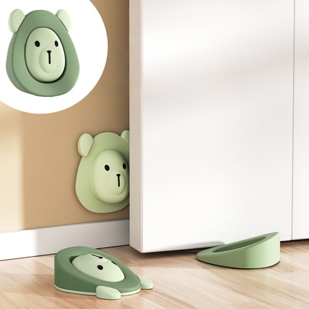onlyliua Ofertas Del Día Liquidación Prime Canadá Tope de Puerta de Oso, Dos En Uno, Tope de Puerta Desmontable, Tope de Puerta Desmontable, Tope de Puerta Anticolisión, Tope de Puerta de Gel de Síli