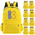 thumbnail image 2 of Cute Animal 26 English Letters Backpack Teen School Bag for Girls Boy Backpack Large Capacity Student Bookbag for Kid Gifts, 2 of 5
