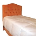 thumbnail image 1 of Brighton Home Furniture HB33TPY Tête de Lit Touffetée en Microfibre de Papaye, 1 of 1