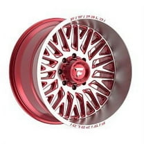 Fittipaldi Offroad OEM 22" Wheel Rim 22x12 Inch 5 Lug Gloss Red Machined for 5x5.5 Bolt Pattern