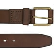 thumbnail image 2 of Timberland Men's Casual Leather Belt BRN-36, 2 of 7