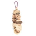 thumbnail image 1 of Juguetes Para Masticar Pájaros, Divertidos Troncos De Cartón, Garras De Ejercicio De Madera, Juguetes Para Masticar Loros Para Agapornis, 1 of 7