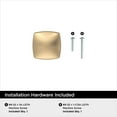 thumbnail image 3 of Amerock Garfield 1-3/16 inch (30mm) Length Champagne Bronze Cabinet Knob, 25 Pack, 3 of 4