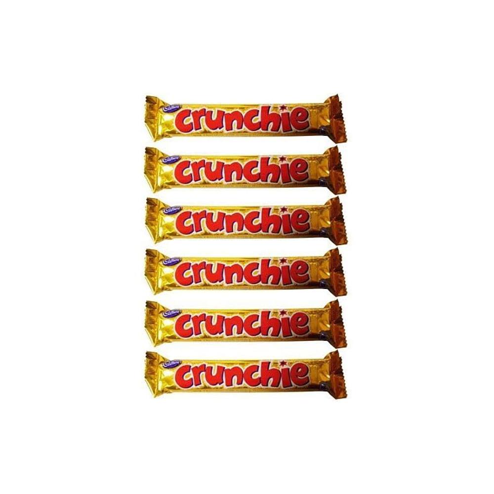 Cadbury Crunchie Chocolate Bars (6 Pack)