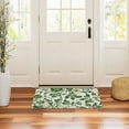 thumbnail image 3 of Yayeee Doormat for Indoor Entrance 32" x 20" Non Slippery Floor Rug, Green Floral, 3 of 8