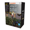 thumbnail image 6 of SYLVANIA Staylit 100 Count Color Change LED Net-Style Holiday Lighting, 4ft x 6ft, Green Wire, 6 of 6
