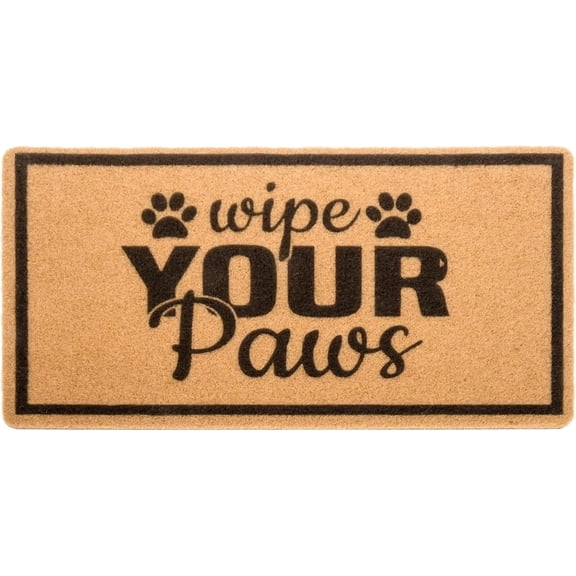 Wipe-Your-Paws Mats for Front Door Entry Front Porch Doormat Non-Slip Carpet Rugs Floor Mat Decorative for Home Bathroom Kitchen Indoor 16x24 Inch