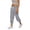 Gray, variant on Capris Pants Womens Jogger Capris Ruffle Drawstring Waist Capris Pants Comfortable Loose Casual Cropped Trousers Khaki XL