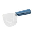 thumbnail image 1 of Pala para comida para mascotas, escala transparente, pala para comida para perros de grado alimenticio con mango de clip para cachorro y gato, color azul, 1 of 5
