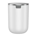 thumbnail image 5 of Mainstays Desktop Trash Can, Swing Top Bin, 1.5 Liter (0.4 Gallon) Swing Lid Trash Can - White 6.5" Tall, 5 of 13