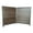 Brown, variant on Moe's Home Collection Damani Contemporary Wood Screen in Brown