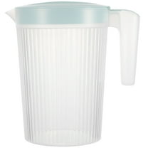 Tineasur Transparent Plastic Beverage Jug for Home Entertaining and Daily Use