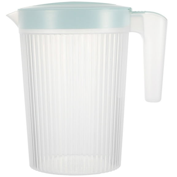Tineasur Transparent Plastic Beverage Jug for Home Entertaining and Daily Use
