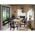 thumbnail image 5 of Universal Modern Farmhouse Miller Dining Table in Tan Natural Oak, 5 of 5