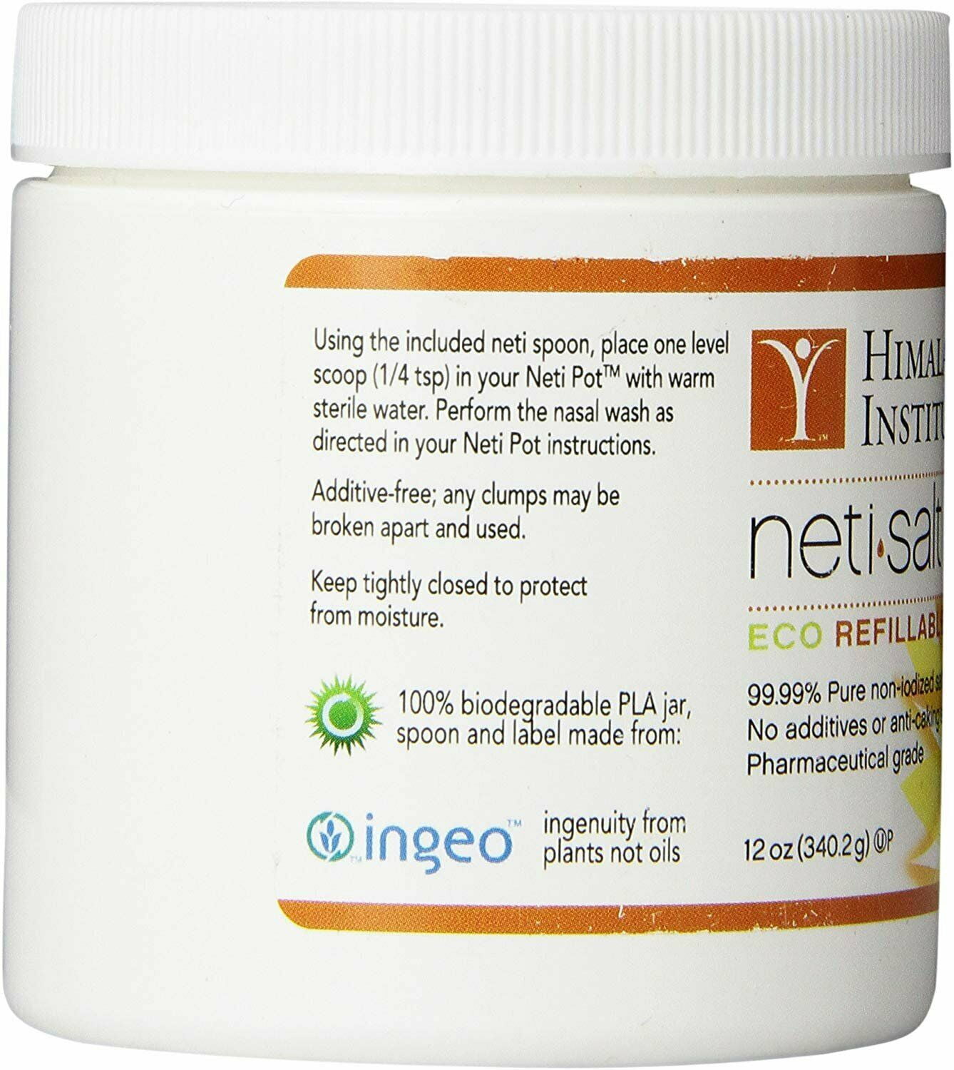 Neti Pot Salt, 12-Ounce jar Pack of 3