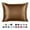 Camel, variant on Blissford Satin Pillowcase with Zipper – Soft and Silky King Size Pillowcase for Hair and Skin – Reduces Facial Wrinkles - Durable Pillow Cover That Feels Soft and Cool All Night Long – Set of 2