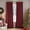 Burgundy-52"W x 84"L (Pack of 2), variant on Chartreuse 52"W x 84"L (Pack of 2) Curtains, Living Room Bedroom Use