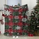 thumbnail image 4 of Xihbxyly Ofertas diarias del dia Manta de franela navideña con elementos navideños, manta para la siesta en el sofá del dormitorio., 4 of 6