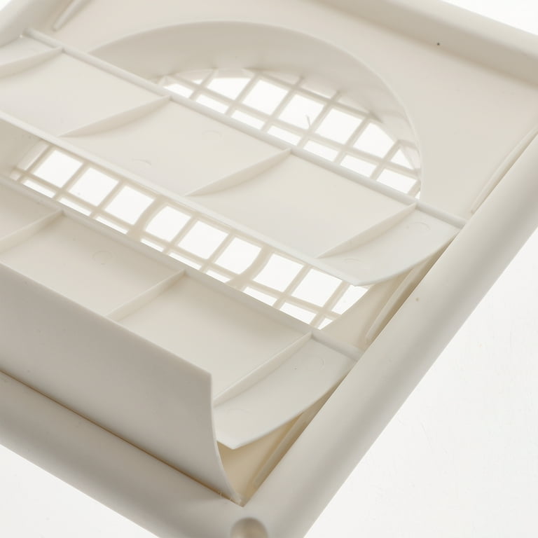 OHOIOLLA Louvered Vent Cover Abs White Breathable