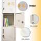 thumbnail image 3 of CASILLERO LOCKER METALICO DE 4 PUERTAS  CON LLAVES HOMEX, 3 of 6