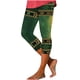 thumbnail image 3 of TaTaai St. Patrick's Day Random Print Women High Waist Capri Yoga Pants Skinny Fit Stretchy Fabric Machine Washable No Fading Versatile Holiday Casual Daily Sports Leggings Gift, 3 of 5