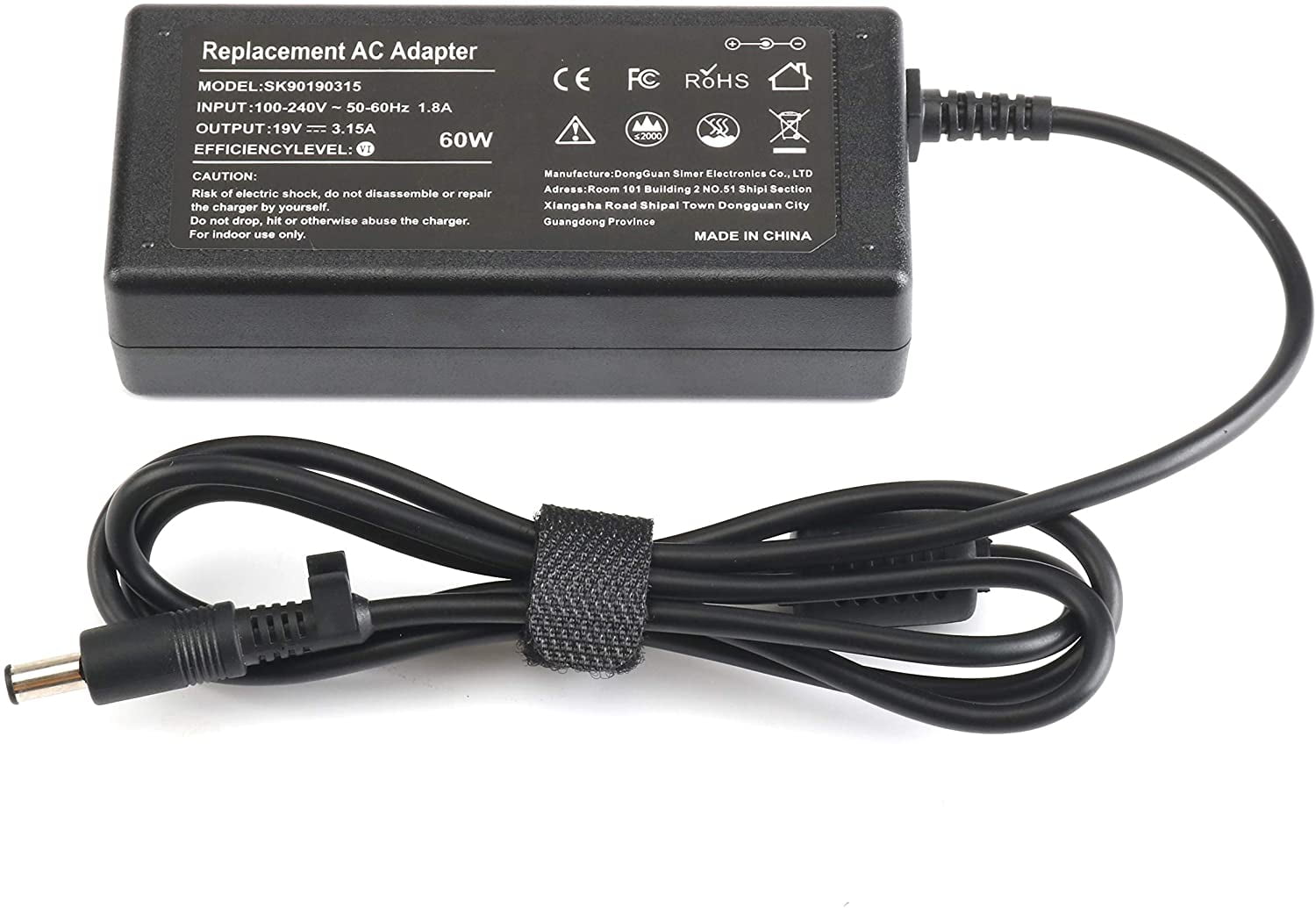 For Samsung 65W 19v 3.16a Auto Universal Laptop AC Adapter Charger PSU 11Tips 