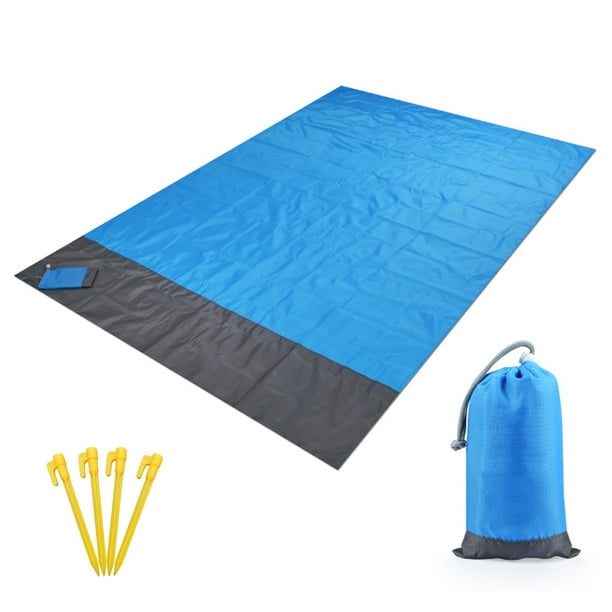 Htovila Waterproof Beach Blanket Outdoor Portable Picnic Mat Camping