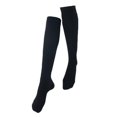 thumbnail image 3 of Calcetines hasta niñas Calcetines escolares al aire libre Negro Zulema  Calcetines hasta la rodilla de alta compresión, 3 of 8