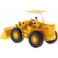 thumbnail image 2 of CAT Caterpillar 966A Wheel Loader Yellow with Operator "Vintage Series" 1/50 Diecast Model by Diecast Masters, 2 of 9