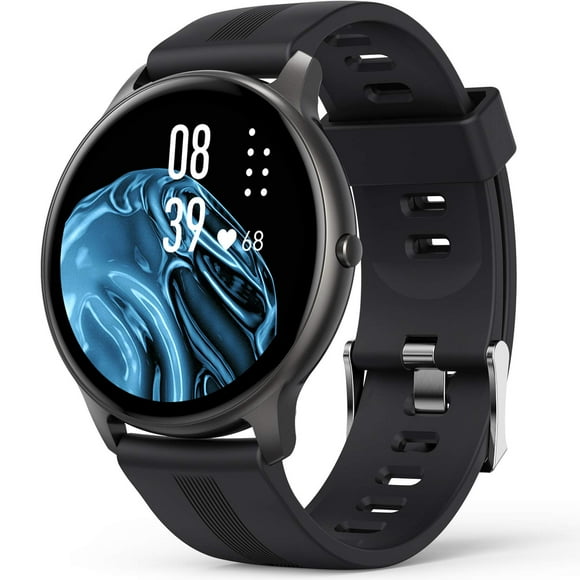 Reloj inteligente AGPTEK resistente al agua para Android e iOS con frecuencia cardíaca