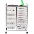 thumbnail image 2 of Topbuy Rolling 15-Drawer Organizer Cart,Rolling cart/W Wheels, 2 of 7