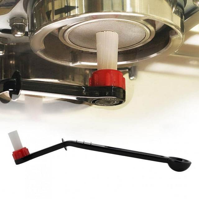 Heaveant Brosse de Moulin à café, Brosse Robuste 2 en 1 Machine à café Machine à café en Nylon Moulin à Expresso Brosse de Nettoyage Outil de cafetière