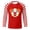 Red, variant on Men's Long Sleeve Mardi Gras T Shirts Crew Neck Strip Printed Carnival Tshirts Slim Fit Fashion Rave Tees Red L