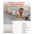 thumbnail image 3 of Dranite Japanese Tatami Foldable Floor Mat, 9-Layer Sleeping Futon, 3 of 6