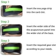 thumbnail image 3 of Lower Upper Back Back Stretcher Back Massage Lumbar Stretcher Posture Correction Back Support for Office Chair Muscle Tension Fitness Back Stretcher (Green), 3 of 8