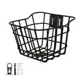 thumbnail image 2 of Cesta de bicicleta para niños, cesta de manillar con decoración frontal para niños y exteriores 18cmx15cmx16.5cm, 2 of 8