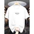 thumbnail image 2 of Men's Novelty Geometric Print T-Shirt- Casual Short Sleeve, Polyester, Machine Washable, Round Neck Tee For Adult, Men, Women, Teen, Teenager, Adolescent,Youth, 2 of 6