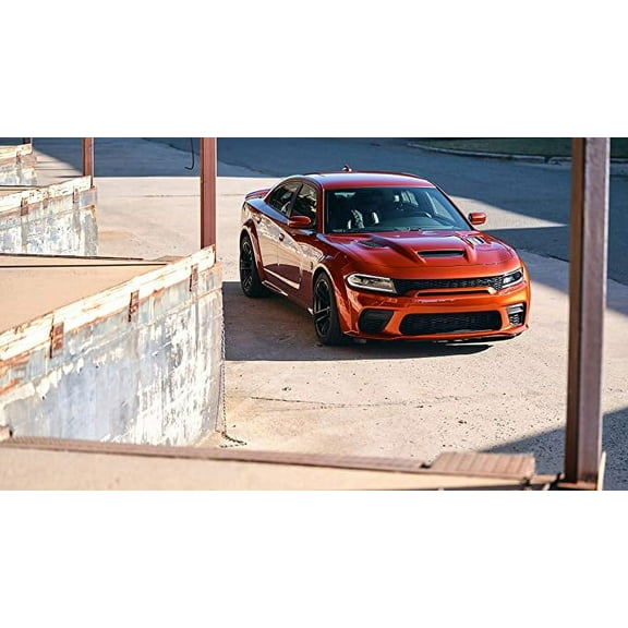 Iconic Arts Laminated 42x24 Poster: 2021 Dodge Charger SRT Hellcat Redeye 4k hd Cars HD