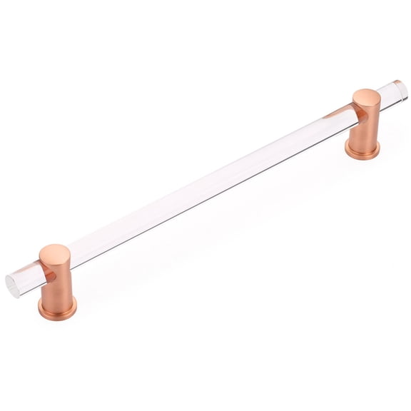 Schaub And Company 402-BRG Lumiere 12" Center To Center Euro Modern Acrylic Bar Luxury 15"