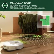 iRobot Roomba Plus 405 Combo Robot Vacuum & Mop + AutoWash Dock - White Edition